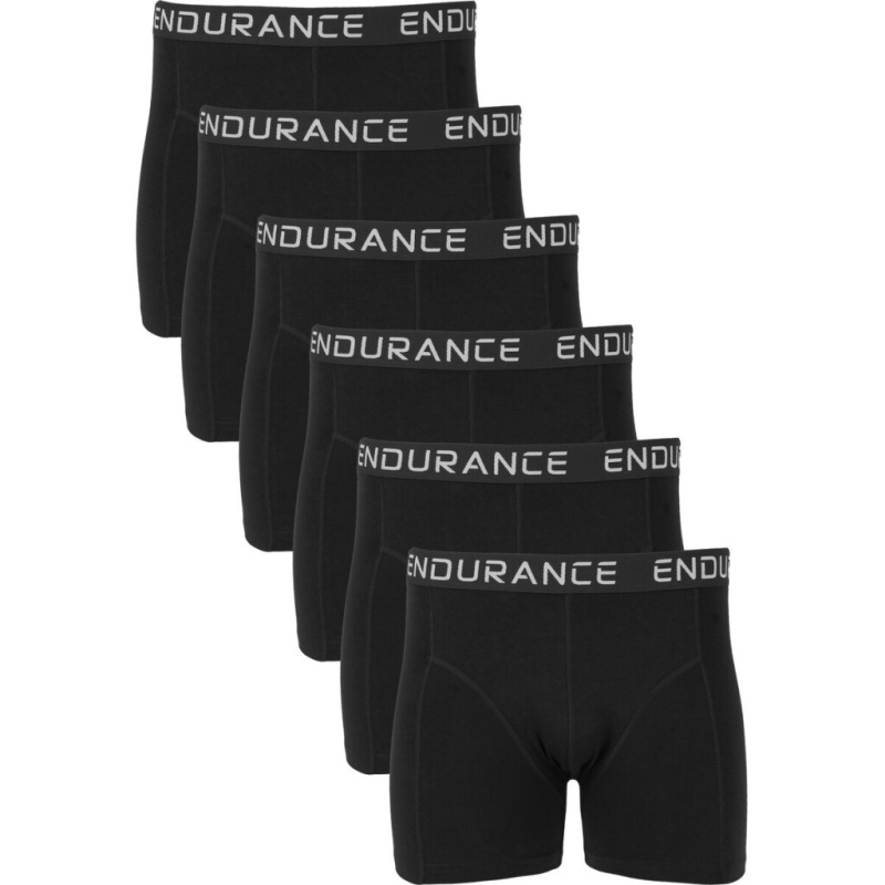 Pánské boxerky Endurance Burke 6-Pack Velikost: M