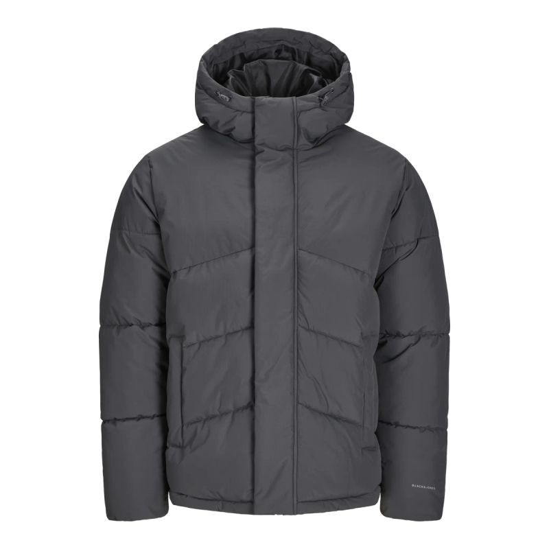 Jack&Jones pánská zimní péřová bunda JJWORLD PUFFER JACKET 12259850 ASPHALT m