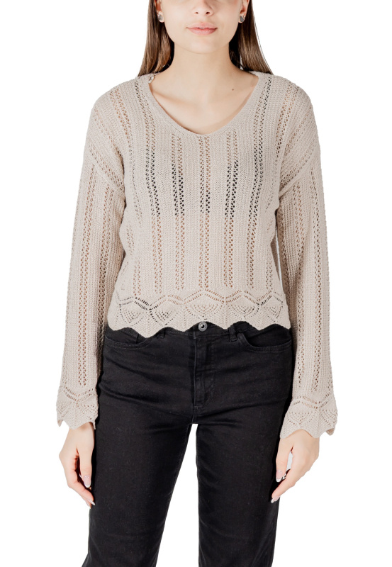 Only dámský svetr s V-výstřihem