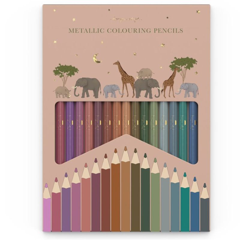 KONGES SLOJD  Metalické tužky - MULTI