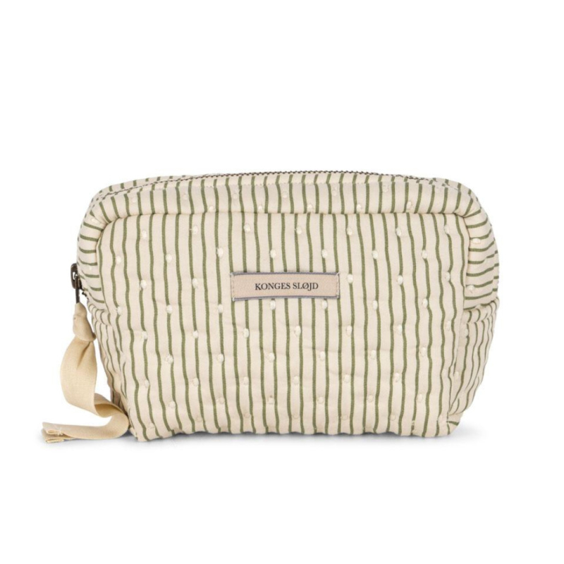 KONGES SLOJD Malá kosmetická taštička -TEA STRIPE