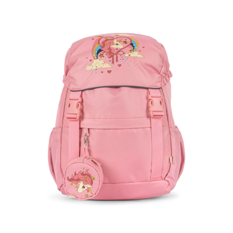 KONGES SLOJD Školní batoh CLOVER - PEONY