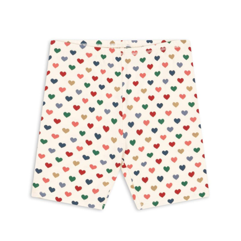 KONGES SLOJD Krátké legíny BASIC - COEUR COLORÉ Velikost: 4y