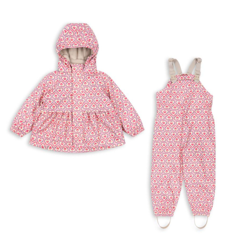 KONGES SLOJD Set do deště PALME - FELICE ROSE Velikost: 5-6y
