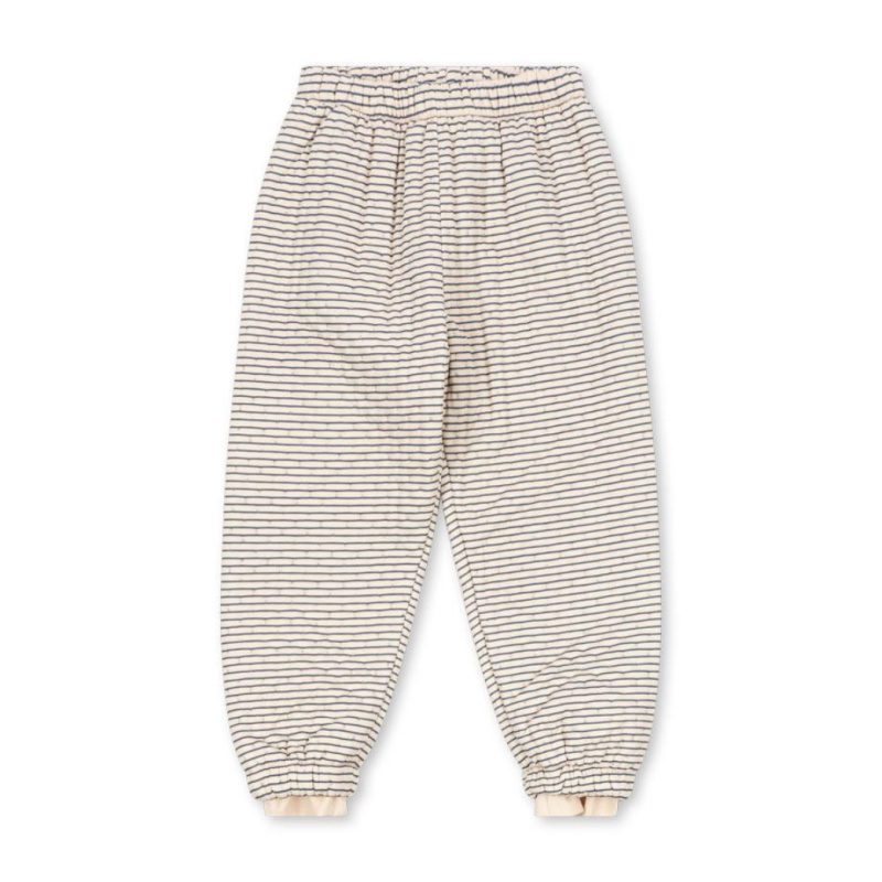 KONGES SLOJD Thermo kalhoty - STRIPE BLUIE Velikost: 18m
