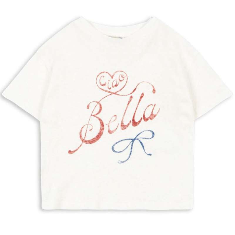 KONGES SLOJD x RHW Triko BELLA - ANTIQUE WHITE Velikost: 18m