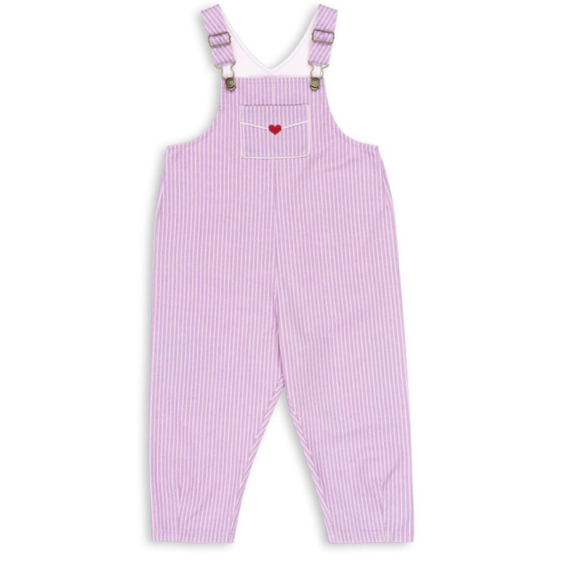 KONGES SLOJD x RHW Lacláče LETTER - STRIPE LUPINO Velikost: 18m