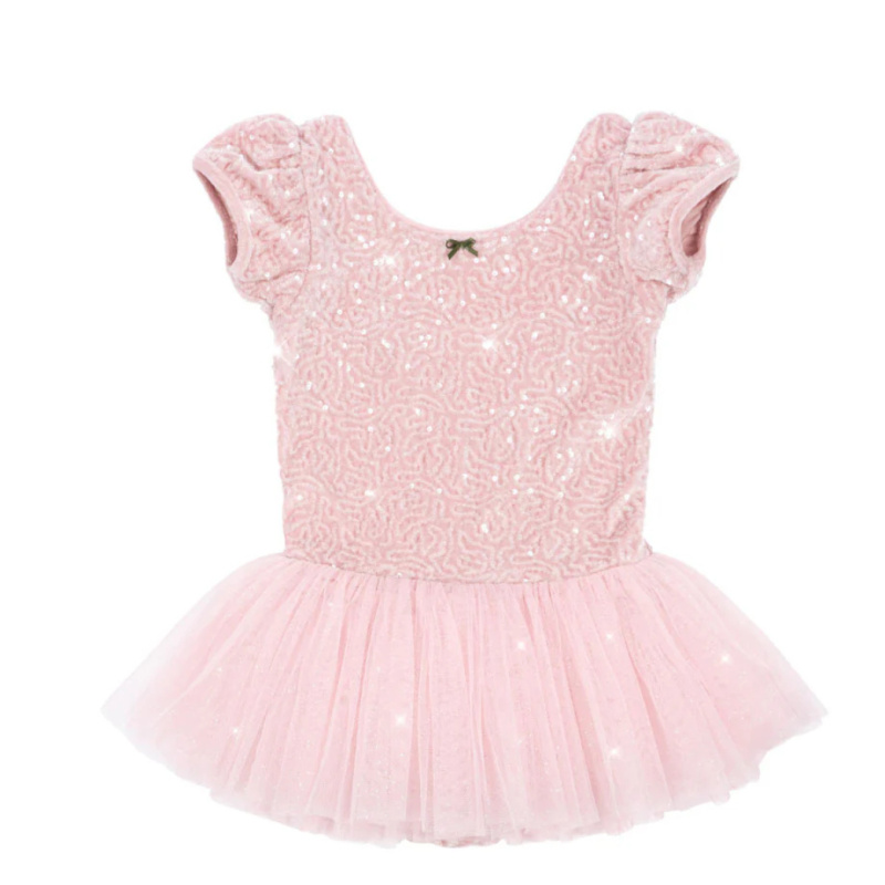 KONGES SLOJD Šaty pro baletku - ASH ROSE Velikost: 3y