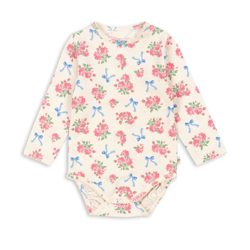 KONGES SLOJD Body BASIC - BELLA ROSITA Velikost: 12m