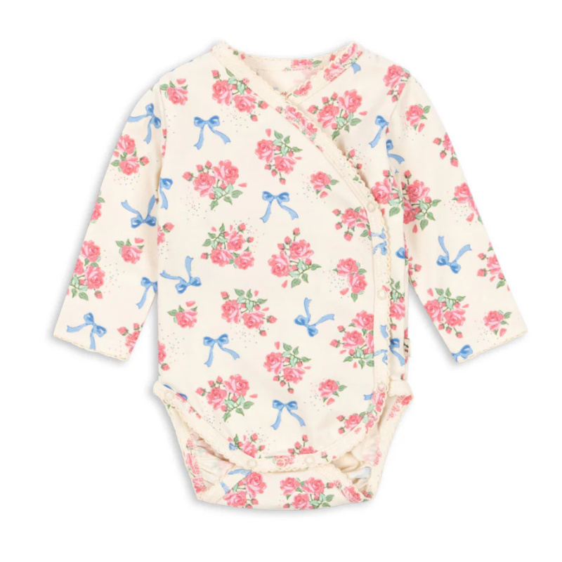 KONGES SLOJD Body pro miminka BASIC - BELLA ROSITA Velikost: 6m