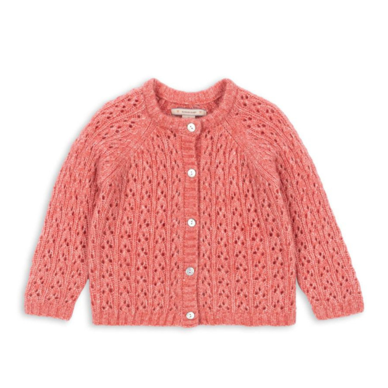 KONGES SLOJD Kardigan ISA - PINK Velikost: 4y