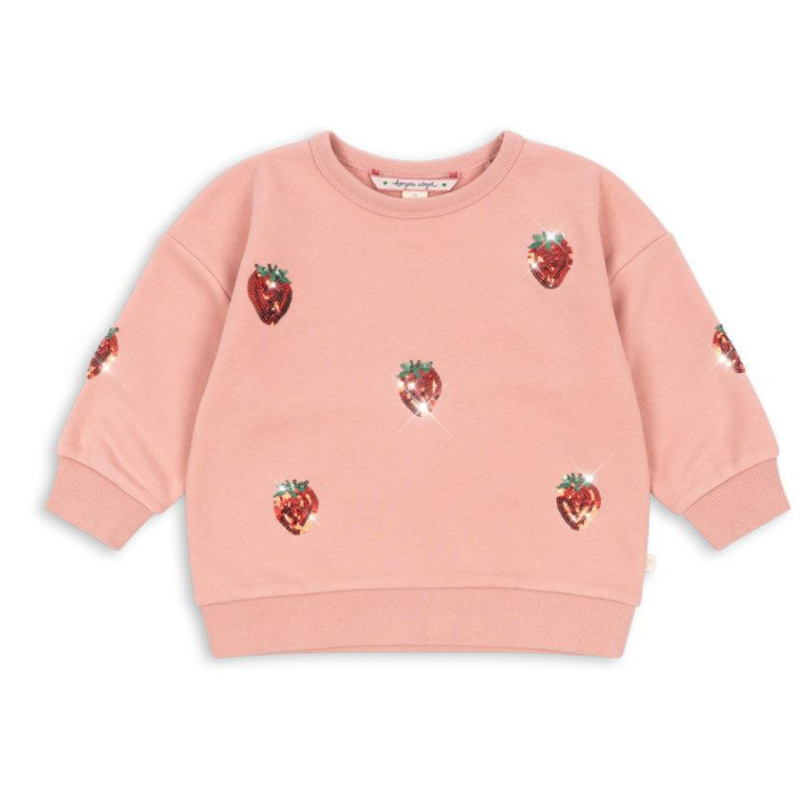 KONGES SLOJD Mikina LOU - MELLOW ROSE Velikost: 2y