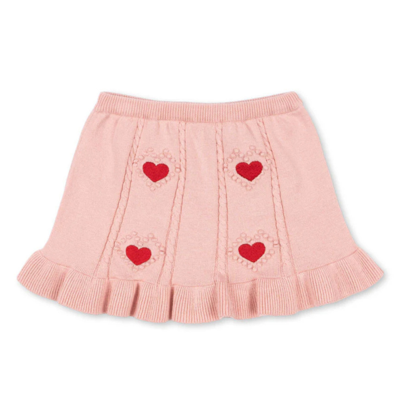 KONGES SLOJD Sukně SOLEIL - SILVER PINK Velikost: 4y