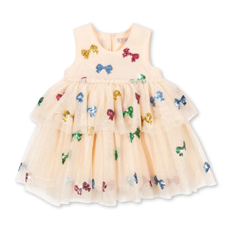 KONGES SLOJD Šaty YVONNE FAIRY - BOW COLORÉ Velikost: 3y
