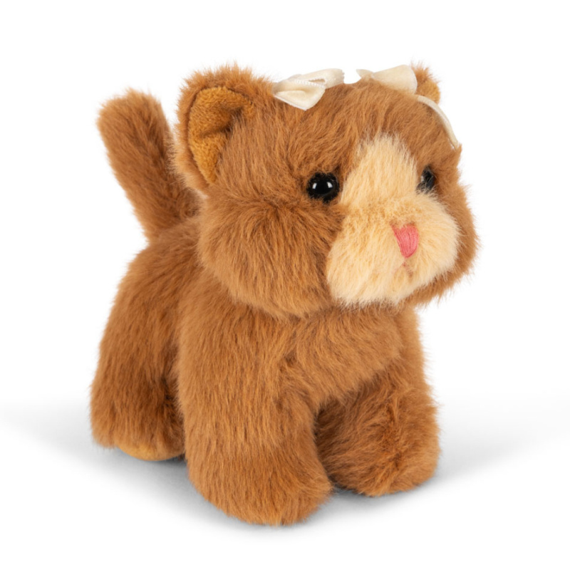 KONGES SLOJD Plyšová kočička BABY - BROWN