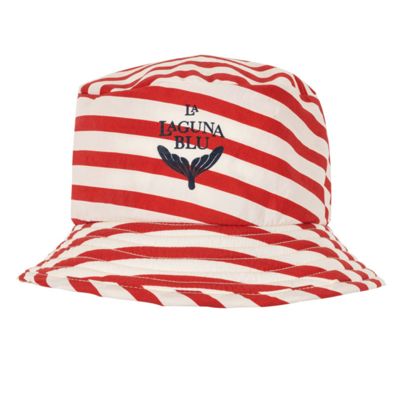 KONGES SLOJD Klobouk ASNOU - STRIPE ROUGE Velikost: 12-18m