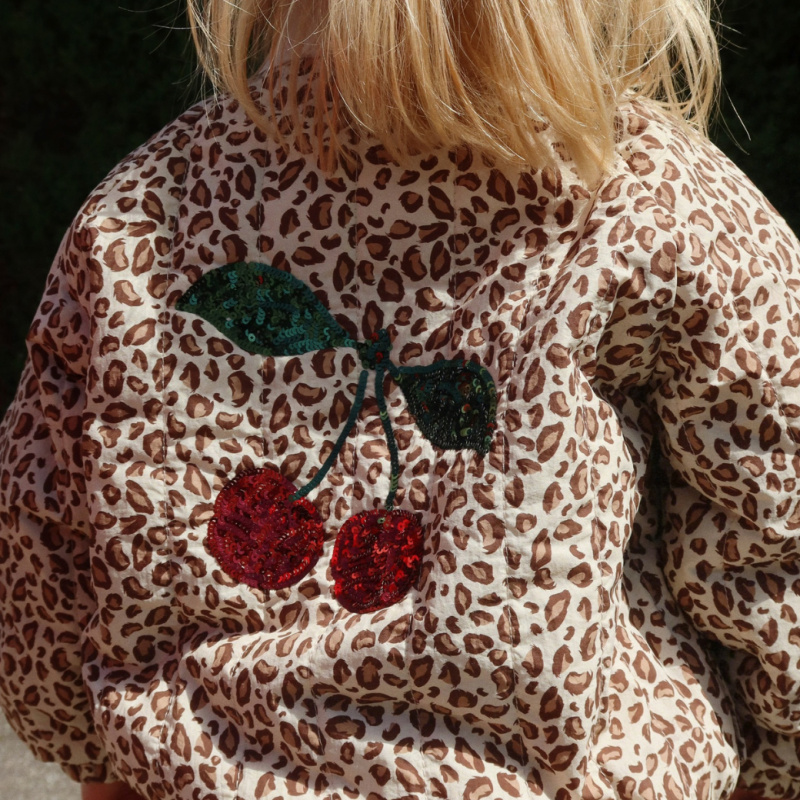 KONGES SLOJD Bomber JUNO PRINTED SEQUIN - LEO Velikost: 6y