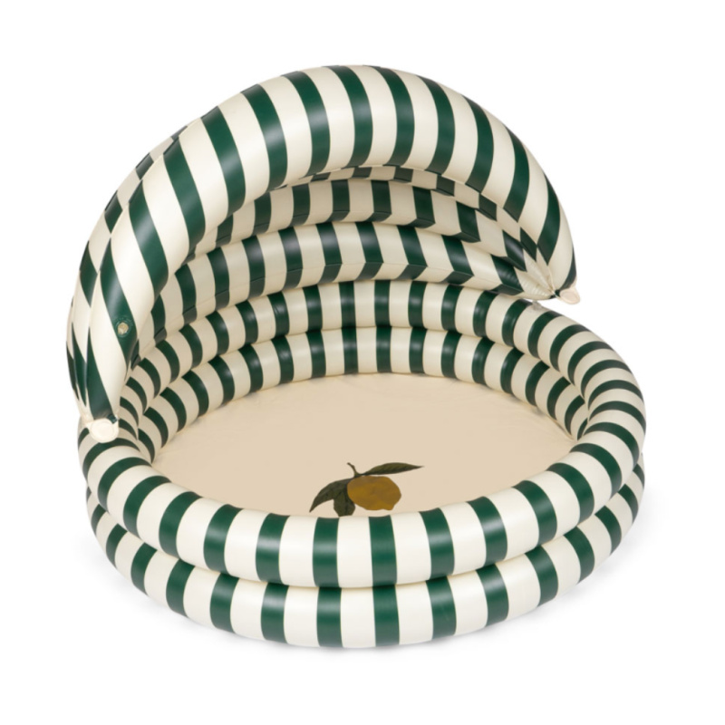 KONGES SLOJD Bazén se stříškou - GREEN STRIPE