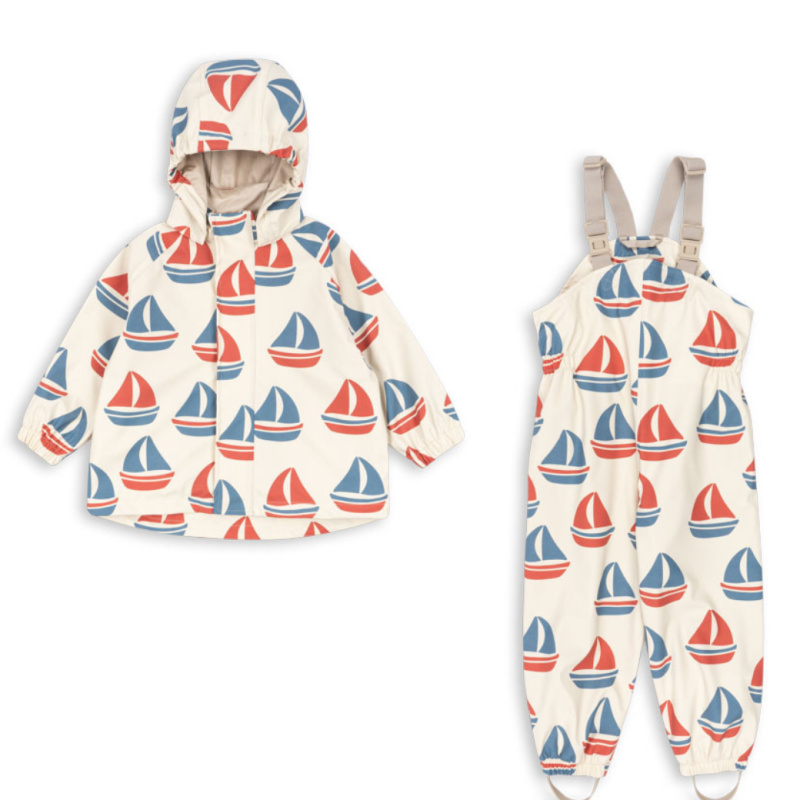 KONGES SLOJD Set do deště PALME - AHOY Velikost: 5y