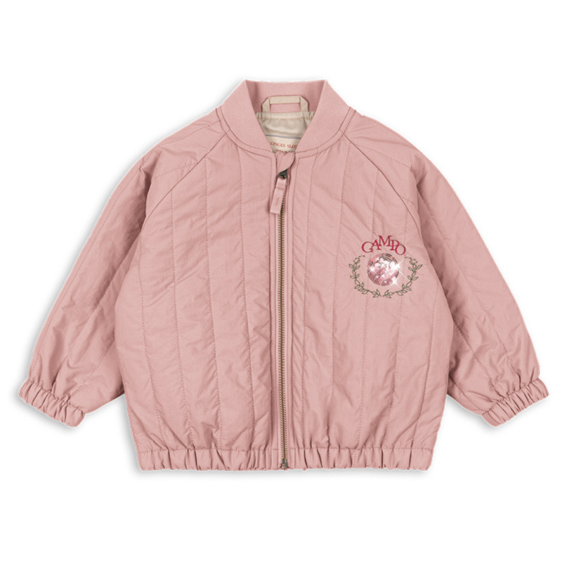 KONGES SLOJD Bomber JUNO SEQUIN - MELLOW ROSE Velikost: 2y