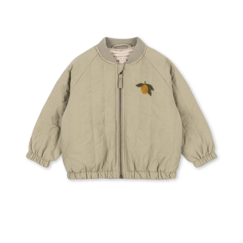 KONGES SLOJD Bomber JUNO TERRY - LAUREL OAK Velikost: 3y