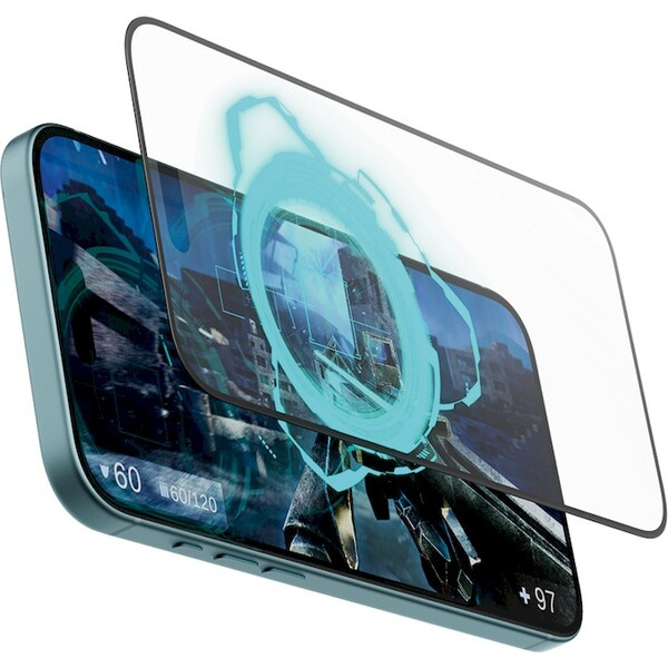 PanzerGlass® Gaming Apple iPhone 16 Plus/15 Plus s instalačním rámečkem