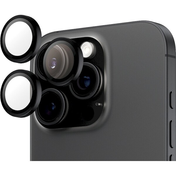 PanzerGlass® HoOps™ Apple iPhone 16 Pro/15 Pro/16 Pro Max/15 Pro Max černý hliník