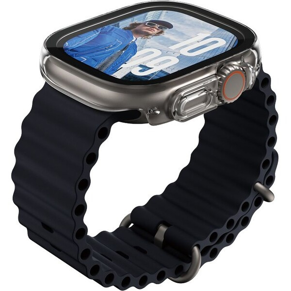 PanzerGlass® Apple Watch Ultra 2/Ultra tenký čirý kryt s ochranným sklem