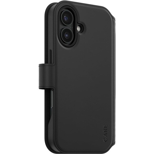 PanzerGlass® CARE pouzdro Apple iPhone 16 MagSafe Wallet 2v1 černý