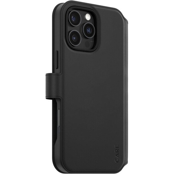 PanzerGlass® CARE pouzdro Apple iPhone 16 Pro Max MagSafe Wallet 2v1 černý