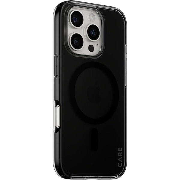 PanzerGlass® CARE kryt Apple iPhone 16 Pro MagSafe Smokey kouřový/černý