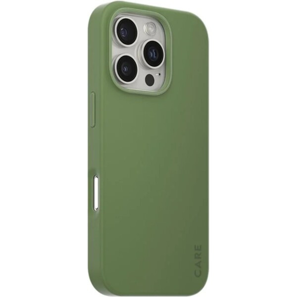 PanzerGlass® CARE kryt Apple iPhone 16 Pro MagSafe Fearlessly zelený