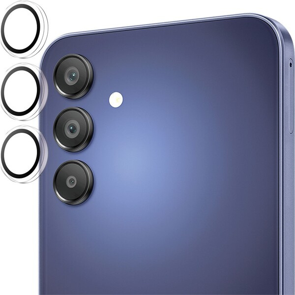 PanzerGlass® Hoops™ Samsung Galaxy A16/A16 5G čiré ochranné kroužky pro čočky fotoaparátu