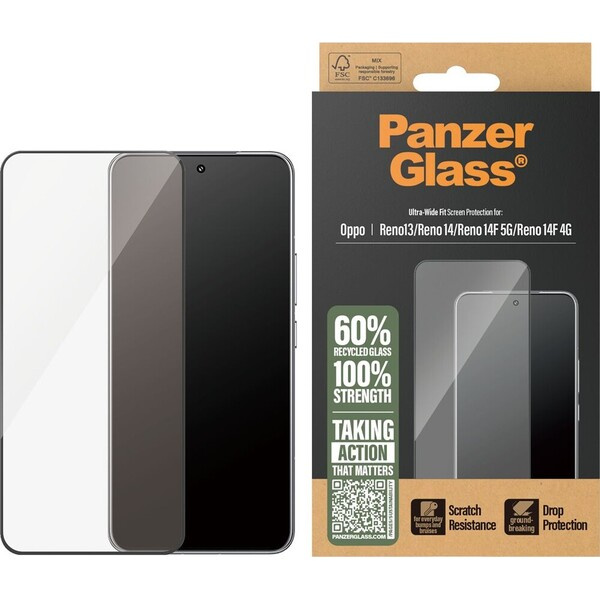 PanzerGlass® Ultra-Wide Fit sklo Oppo Reno13/Reno 14/Reno 14F