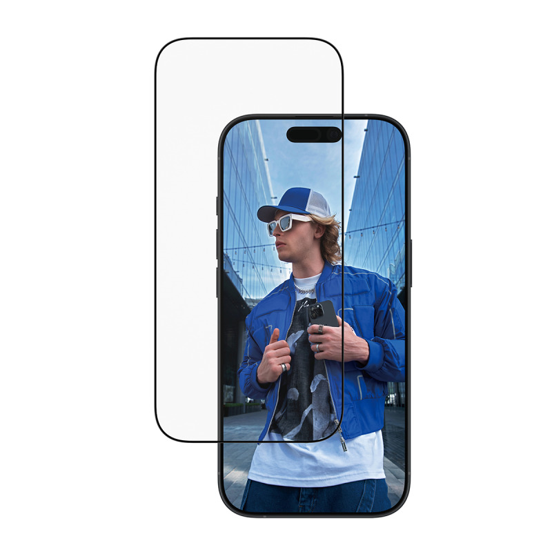 PanzerGlass® Ultra-Wide Fit sklo Apple iPhone 17/16 Pro s instalačním rámečkem
