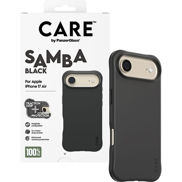 PanzerGlass® CARE Samba kryt s MagSafe Apple iPhone 17 Air Black