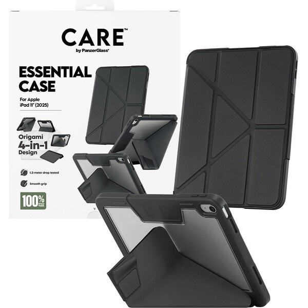 PanzerGlass® CARE 4v1 Essential pouzdro Apple iPad 11" (2025) černé