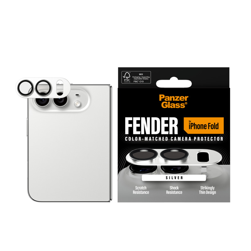 PanzerGlass FENDER Apple iPhone Duo Nebesky bílá