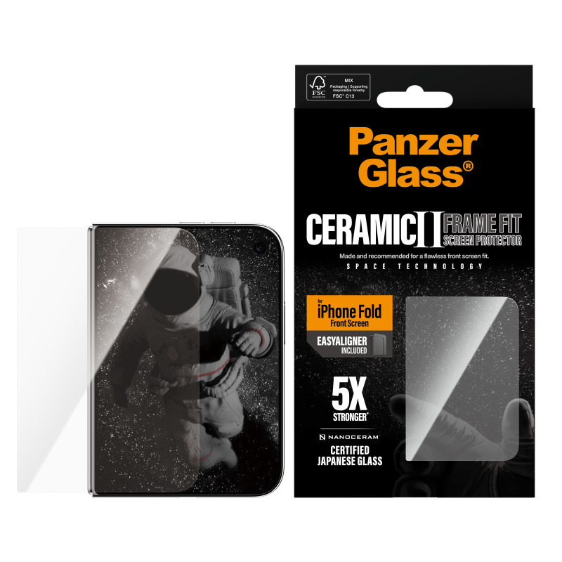 PanzerGlass Ceramic II sklo Apple iPhone Duo s instalačním rámečkem