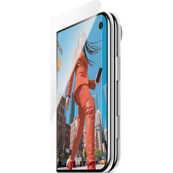 PanzerGlass Clear Frame Fit sklo Apple iPhone Duo s instalačním rámečkem