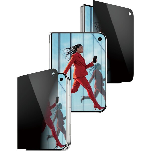PanzerGlass Privacy sklo Apple iPhone Duo s instalačním rámečkem (sub-screen)
