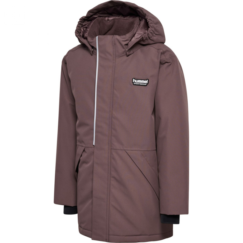 Hummel hmlJR Snow Jacket WP 10K, lyžařská bunda, junior, hnědá