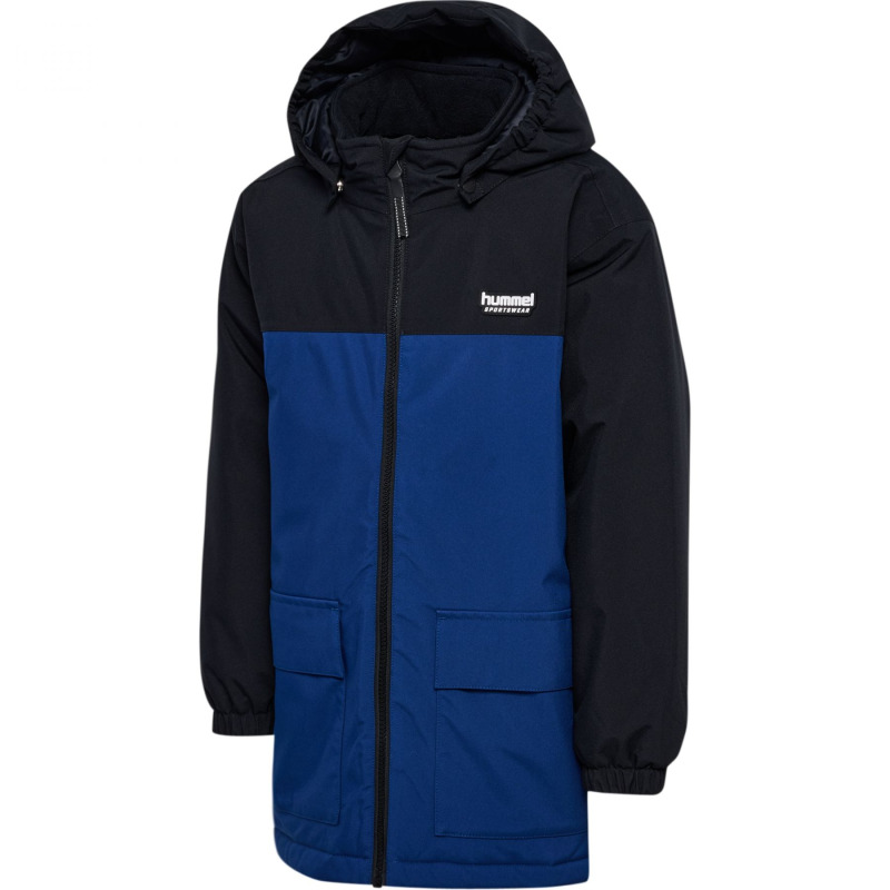 Hummel hmlJR Block Jacket, bunda, junior, tmavě modrá