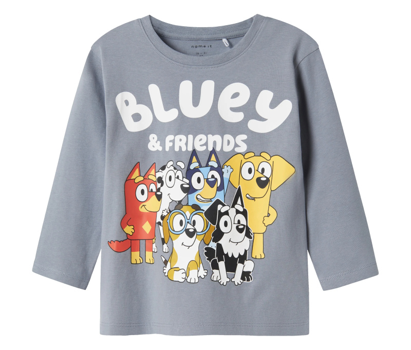 Dětské triko s dlouhým rukávem NAME IT »BLUEY«