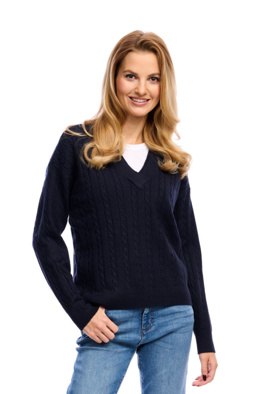 Dámský svetr FRANSA modrý - S