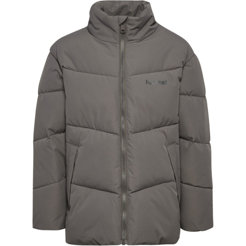 Hummel hmlJR Puffer, zimní bunda, junior, šedá