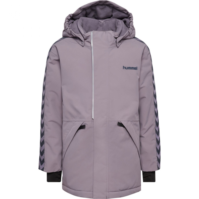 Hummel hmlJR Chevron, lyžařská bunda, junior, šedá