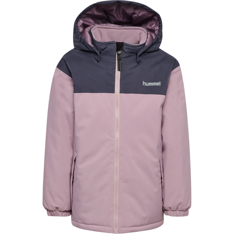 Hummel hmlJR Block, zimní bunda, junior, fialová