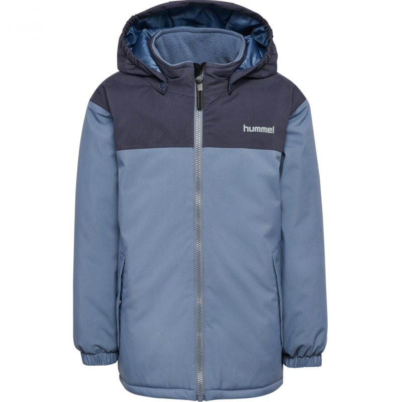 Hummel hmlJR Block, zimní bunda, junior, šedá