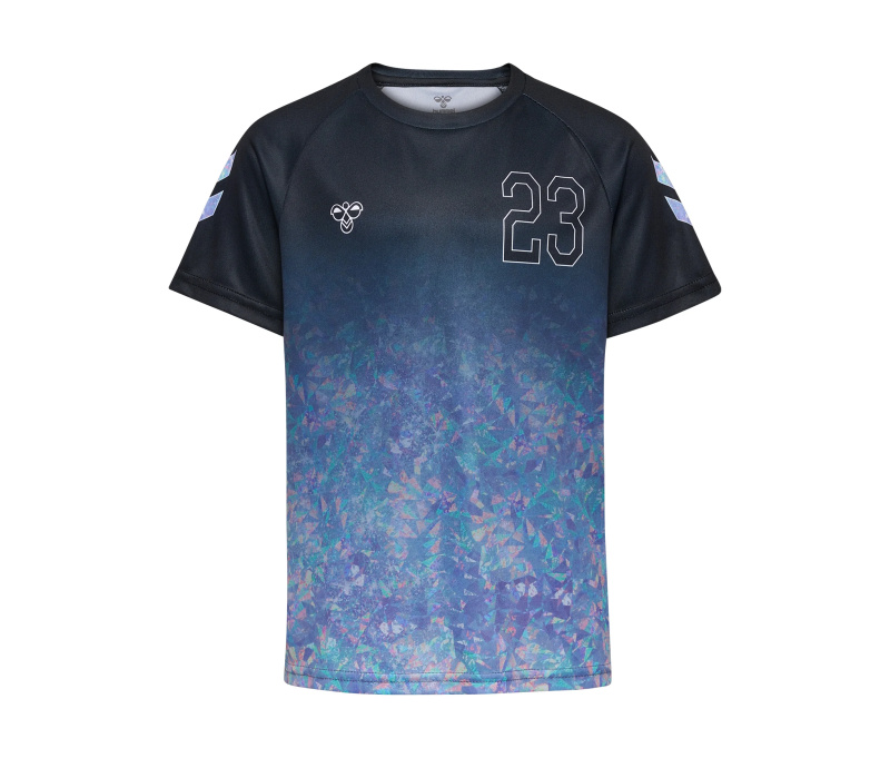 Tričko hummel® »HMLJR Shimmer T-Shirt S/S«, černá